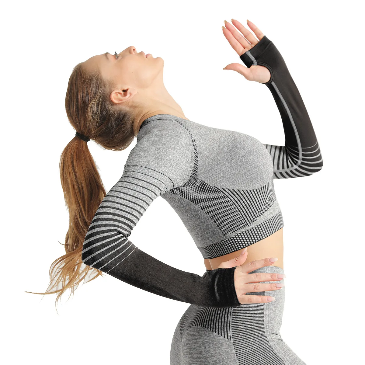 SVOKOR Crop Top Women Seamless Solid Sport Bra Running Yoga Gym Sports Bra For Women Push Up Stripe Fitness Top Sportswear Bras
SVOKOR Crop Top Women Seamless Solid Sport Bra Running Yoga Gym Sports Bra For Women Push Up Stripe Fitness Top Sportswear Bras
