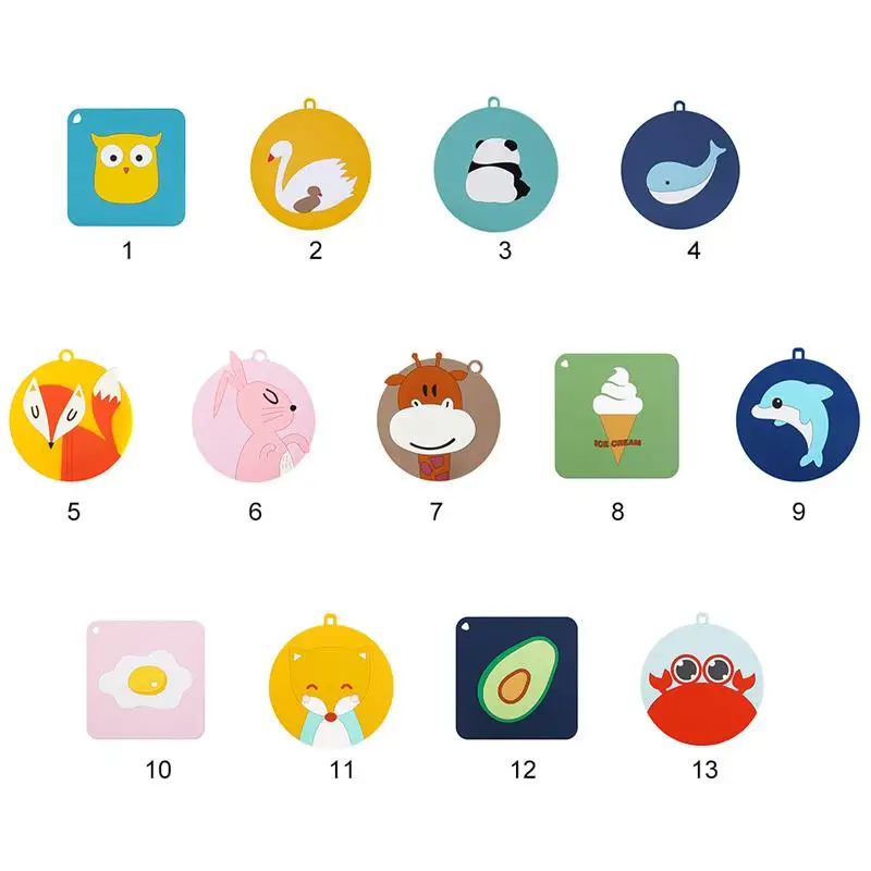 1 шт. мультфильм силиконовые каботажное судно утолщаются термостойкие под чашки для обеденного стола с животным узором, подставки под чашки...
1 шт. мультфильм силиконовые каботажное судно утолщаются термостойкие под чашки для обеденного стола с животным узором, подставки под чашки...