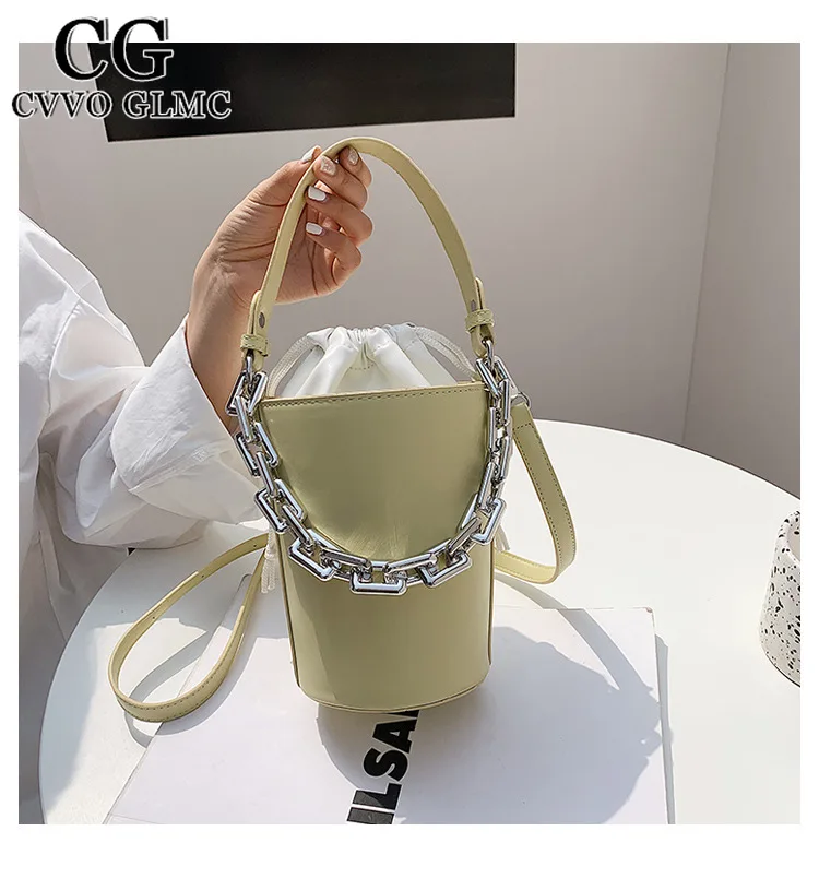 Ucuhulnl High Quality Ladies Chain Round Bucket Tote Bag 2021 New Net Red Messenger Bag Korean Version with Drawstring Popular
Ucuhulnl High Quality Ladies Chain Round Bucket Tote Bag 2021 New Net Red Messenger Bag Korean Version with Drawstring Popular
