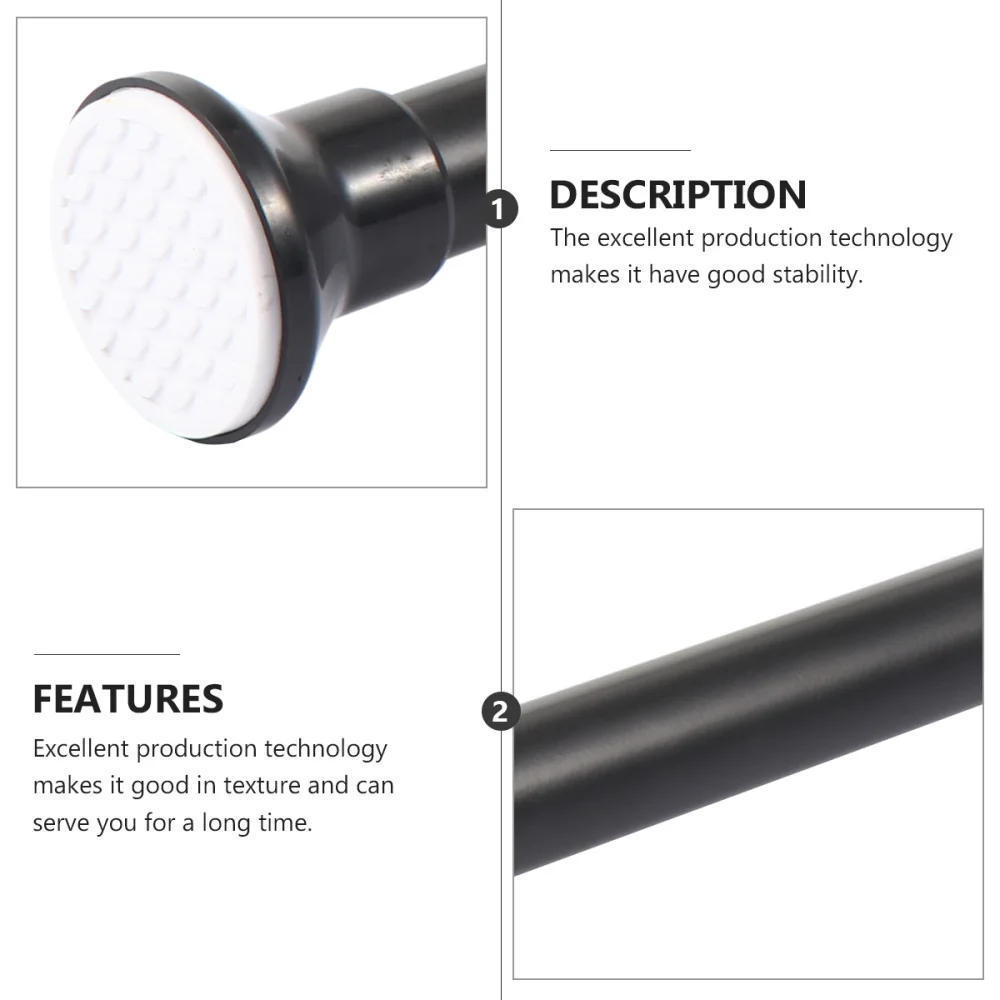 1pc Shower Curtain Rod Door Curtain Wardrobe Rod Household Clothes Rod
1pc Shower Curtain Rod Door Curtain Wardrobe Rod Household Clothes Rod