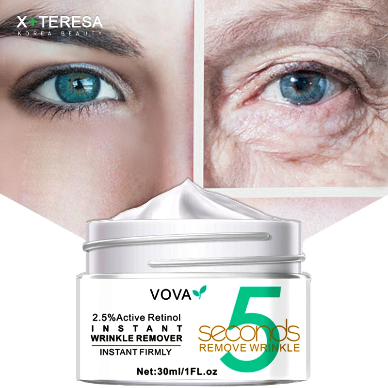 5 Seconds Instant Wrinkle Remover Face Cream Eye Firming Anti Aging Lifting Moisturizing Facial Cream Remove Fineline Skin Care
5 Seconds Instant Wrinkle Remover Face Cream Eye Firming Anti Aging Lifting Moisturizing Facial Cream Remove Fineline Skin Care