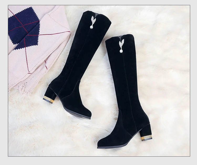 Hot Sale Spring Autumn Lacing Knee High Boots Women Fashion White Square Heel Woman Leather Shoes Winter PU Large Size
Hot Sale Spring Autumn Lacing Knee High Boots Women Fashion White Square Heel Woman Leather Shoes Winter PU Large Size