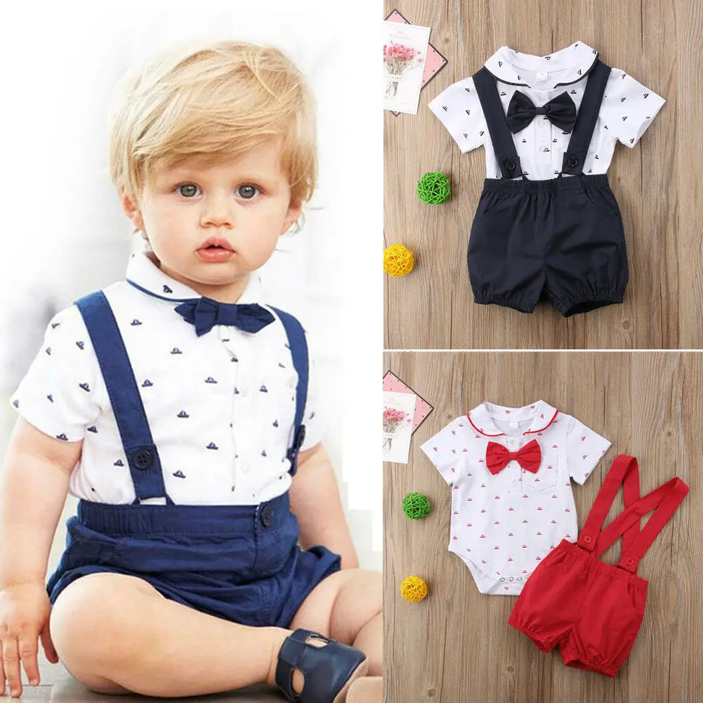 2019 Brand New Gentalman Newborn Kid Baby Boy Outfit Clothes Jumpsuit Bodysuit+Pants Overall 2Pcs Set Children Summer Clothing
2019 Brand New Gentalman Newborn Kid Baby Boy Outfit Clothes Jumpsuit Bodysuit+Pants Overall 2Pcs Set Children Summer Clothing