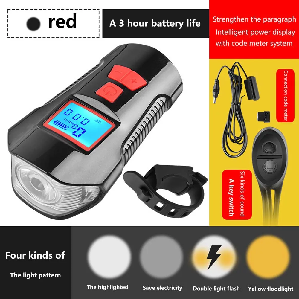 Bike Headlight Set Bike Headlight And Bike Taillight Four Modes Six Sounds Multifunctional Bike Headlight Set Night Safety Tool
Bike Headlight Set Bike Headlight And Bike Taillight Four Modes Six Sounds Multifunctional Bike Headlight Set Night Safety Tool