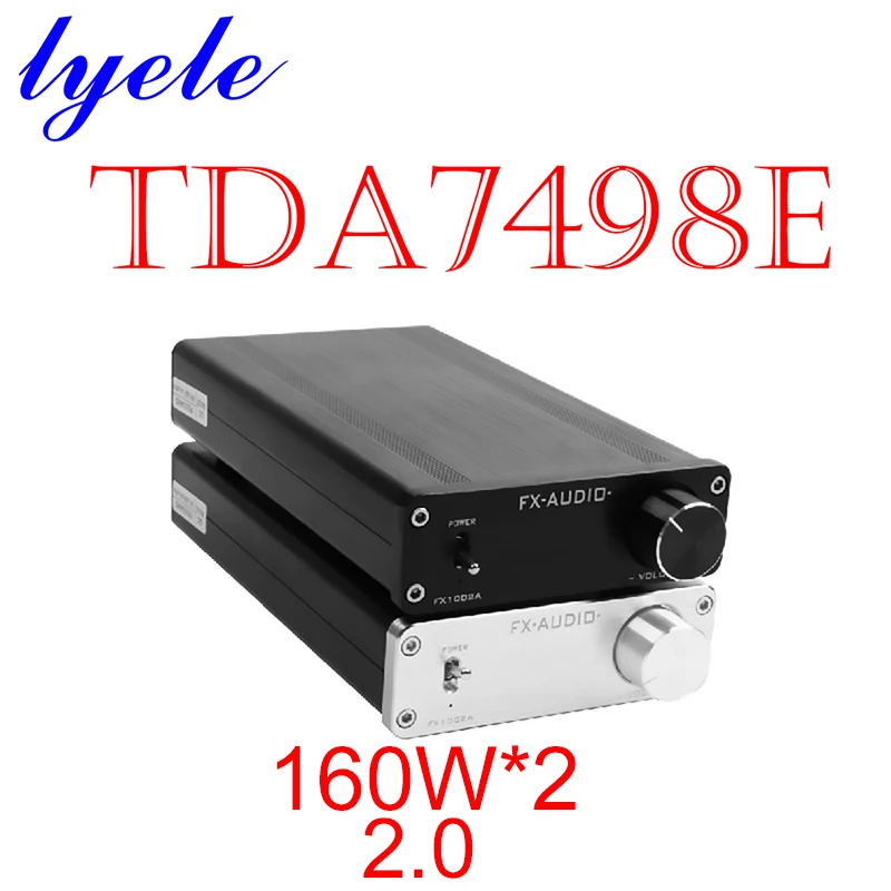 TDA7498E усилитель предусилитель Hi-Fi усилитель домашнего кинотеатра, аудио декодер, 2,0 каналов, 160 Вт * 2
TDA7498E усилитель предусилитель Hi-Fi усилитель домашнего кинотеатра, аудио декодер, 2,0 каналов, 160 Вт * 2