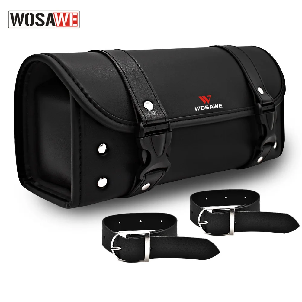 WOSAWE 4L Motorcycle PU Leather Vintage Front Toolkit Bag Saddlebag Round Barrel Saddle Men Tool Bag Multi-functional Travel Bag
WOSAWE 4L Motorcycle PU Leather Vintage Front Toolkit Bag Saddlebag Round Barrel Saddle Men Tool Bag Multi-functional Travel Bag