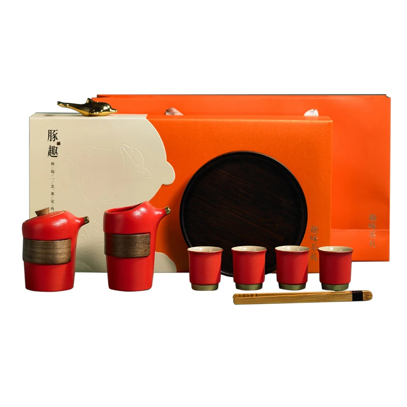 Modern Simple Luxury Tea Set Office Portable Travel Gong Fu Teaware Sets Traditional Ceramics Teapot Conjunto Drinkware ED50CJ
Modern Simple Luxury Tea Set Office Portable Travel Gong Fu Teaware Sets Traditional Ceramics Teapot Conjunto Drinkware ED50CJ