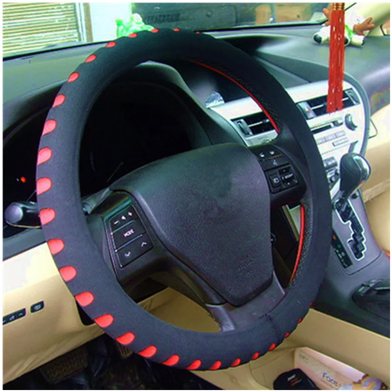Car Steering Wheel Cover Anti-slip Cover Carbon Brazing Dimensional Sports Style 19cm Radius EVA Automotive Refit Accessories
Car Steering Wheel Cover Anti-slip Cover Carbon Brazing Dimensional Sports Style 19cm Radius EVA Automotive Refit Accessories