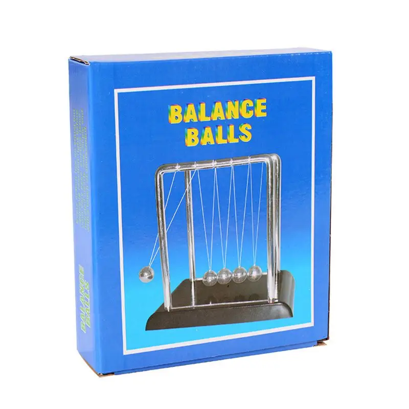 Newton's Cradle Steel Balance Ball Physics Science Pendulum Desk Toys Games Desk Home Decoration
Newton's Cradle Steel Balance Ball Physics Science Pendulum Desk Toys Games Desk Home Decoration