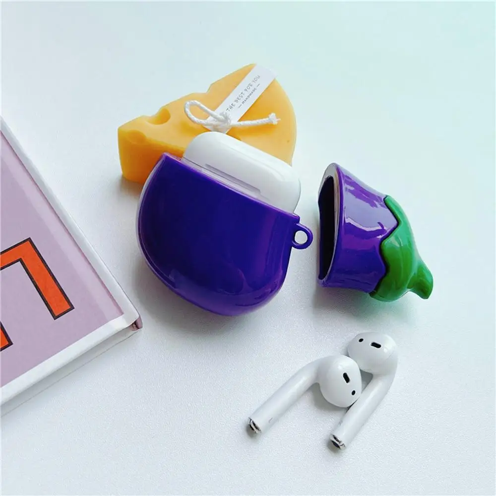 High Quality Cute Eggplant Silicone Case Protective Cover Shell for Airpods 1/2 Bluetooth Earphones Headset Accessories
High Quality Cute Eggplant Silicone Case Protective Cover Shell for Airpods 1/2 Bluetooth Earphones Headset Accessories