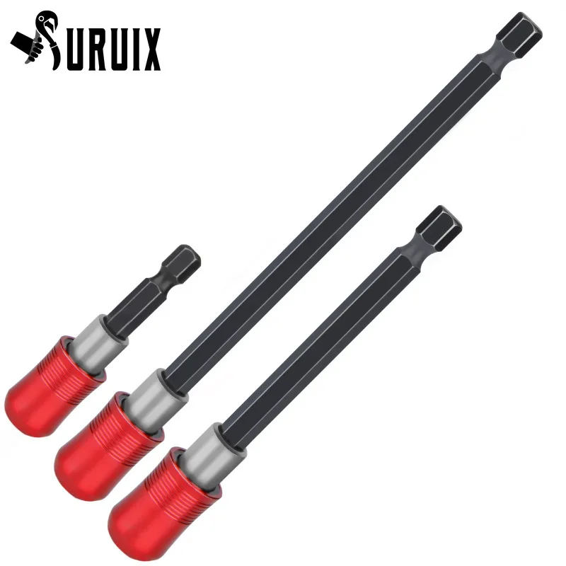 60-150MM Drill Bit Self-locking Extension Rod Quick Release Bar Socket Screwdriver Bit Holder with Universal 1/4 Hex Shank Drill
60-150MM Drill Bit Self-locking Extension Rod Quick Release Bar Socket Screwdriver Bit Holder with Universal 1/4 Hex Shank Drill