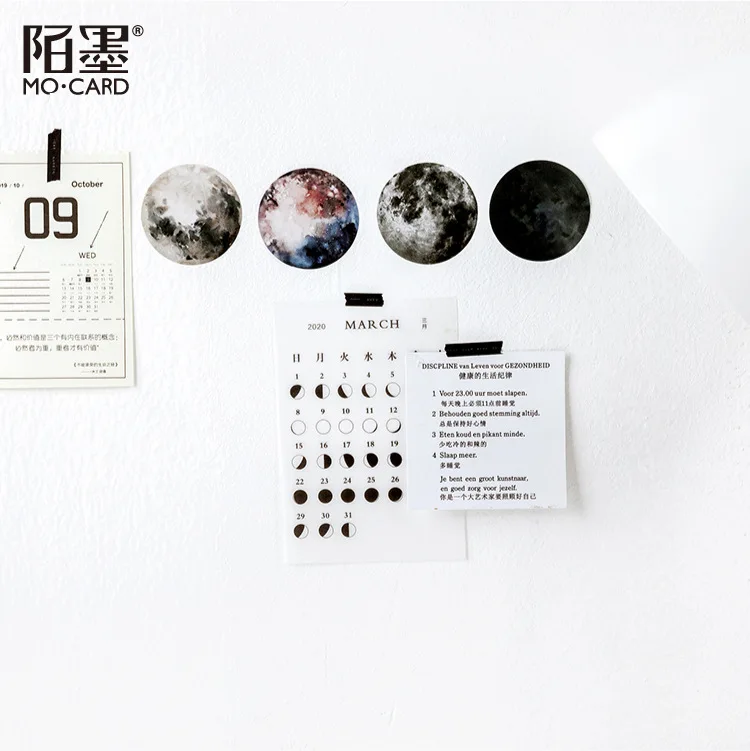 46pcs/pack Romantic Moon Stickers Cartoon Painting Decoration Sticker Flakes Scrapbooking Supplies School Supplies
46pcs/pack Romantic Moon Stickers Cartoon Painting Decoration Sticker Flakes Scrapbooking Supplies School Supplies