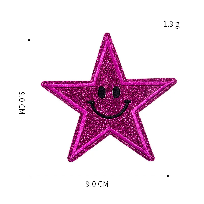 Five-Pointed Star Patch Embroidered Cloth Stickers Clothing Accessories Patch Ironing Applique Cloth Stickers Iron on Patches
Five-Pointed Star Patch Embroidered Cloth Stickers Clothing Accessories Patch Ironing Applique Cloth Stickers Iron on Patches