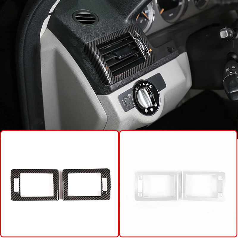 2Pcs/set For Mercedes benz C Class W204 2007-2010 Car Dashboard Side Air Condition AC Vent Frame Car Stickers Car Trim Styling
2Pcs/set For Mercedes benz C Class W204 2007-2010 Car Dashboard Side Air Condition AC Vent Frame Car Stickers Car Trim Styling