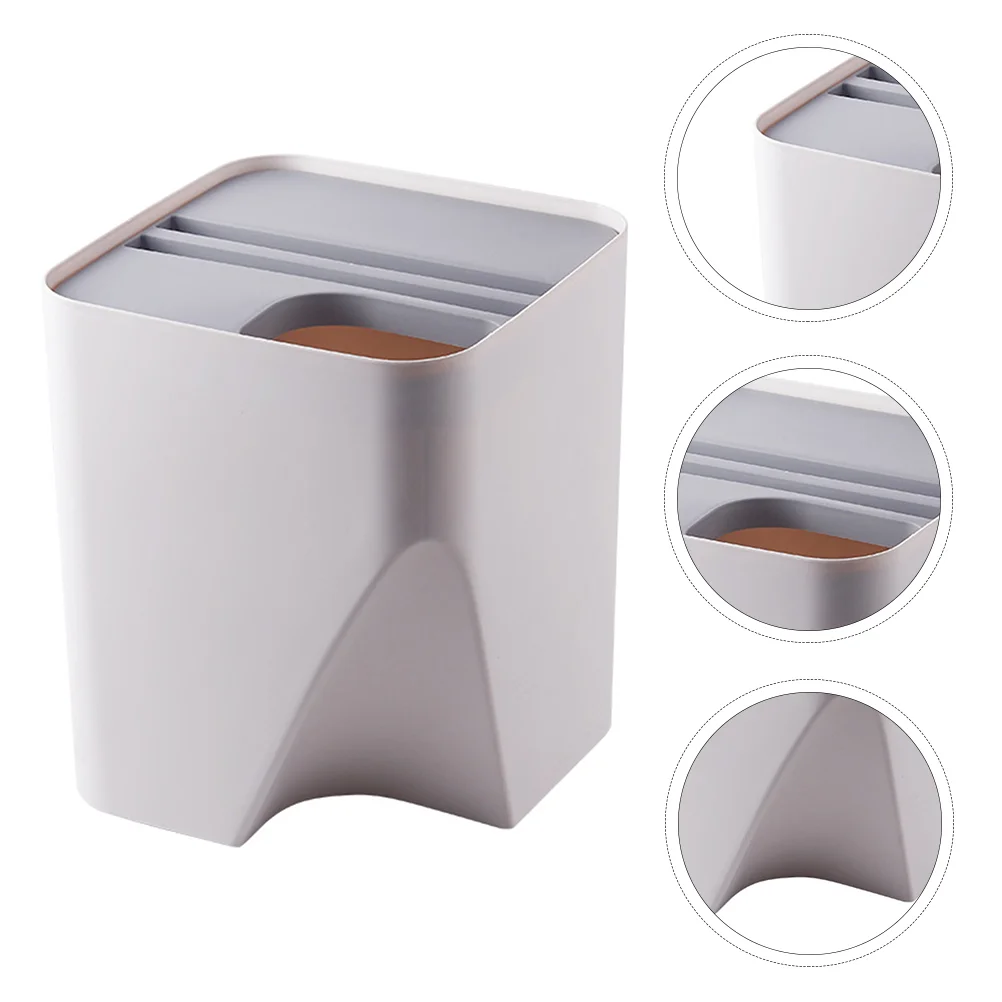 1pc Practical Trash Can Classified Garbage Can Household Rubbish Can with Lid
1pc Practical Trash Can Classified Garbage Can Household Rubbish Can with Lid