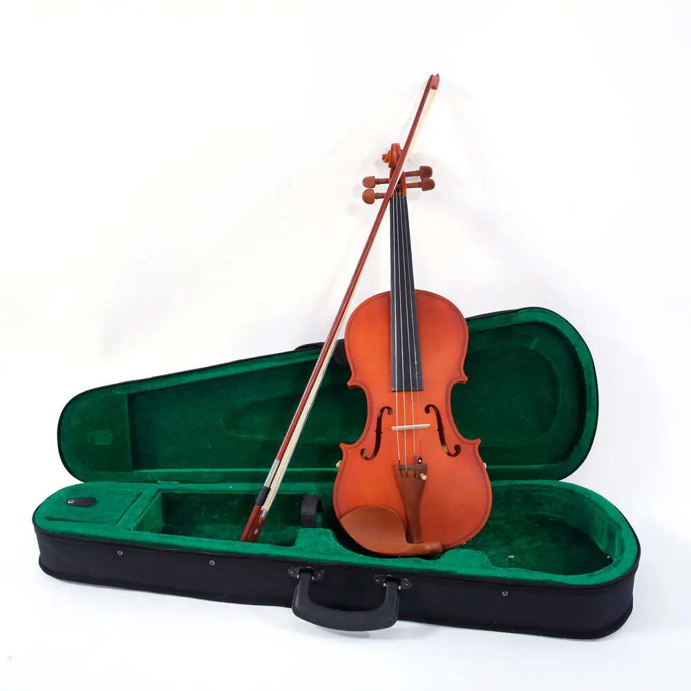 【US Warehouse】Glarry GV101 1/4 Acoustic Matt Violin Case Bow Rosin Strings Shoulder Rest Tuner Natural
【US Warehouse】Glarry GV101 1/4 Acoustic Matt Violin Case Bow Rosin Strings Shoulder Rest Tuner Natural