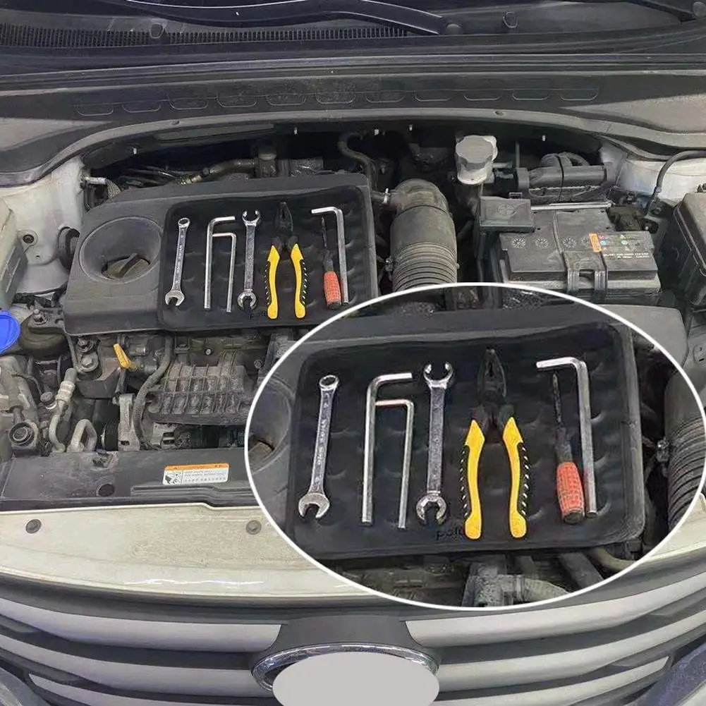 Portable Size Car Repair Accessories Magnetic Pad Holds Your Tools While Working Repair Tool Storage Mat
Portable Size Car Repair Accessories Magnetic Pad Holds Your Tools While Working Repair Tool Storage Mat