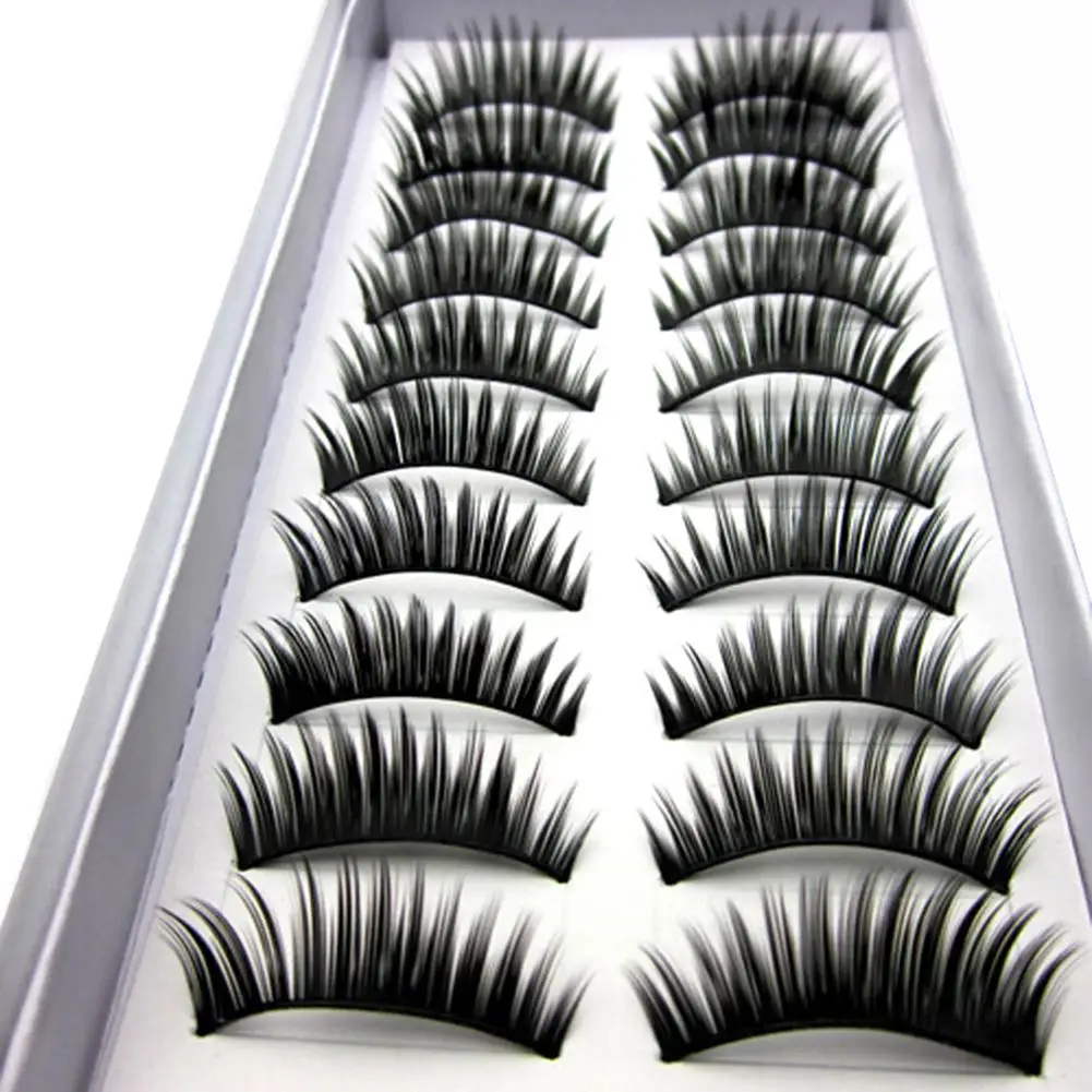 10 Pairs Thick Long Cross Party False Eyelashes Natural Handmade Lash Eye Makeup Beauty Extension Tools
10 Pairs Thick Long Cross Party False Eyelashes Natural Handmade Lash Eye Makeup Beauty Extension Tools
