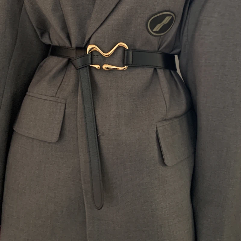 Fashion Women Corset Belts Luxury Brand Designer Buckle PU Leather Waist Strap All-match Coat Casual Black Ladies Punk Waistban
Fashion Women Corset Belts Luxury Brand Designer Buckle PU Leather Waist Strap All-match Coat Casual Black Ladies Punk Waistban