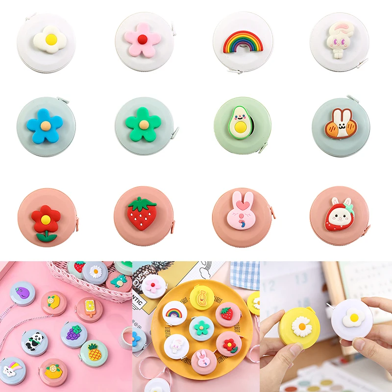 Portable Retractable Ruler Tape Cute Animals Fruit Vegetable Pattern Children Height Centimeter Inch Roll Body Measuring 150cm
Portable Retractable Ruler Tape Cute Animals Fruit Vegetable Pattern Children Height Centimeter Inch Roll Body Measuring 150cm