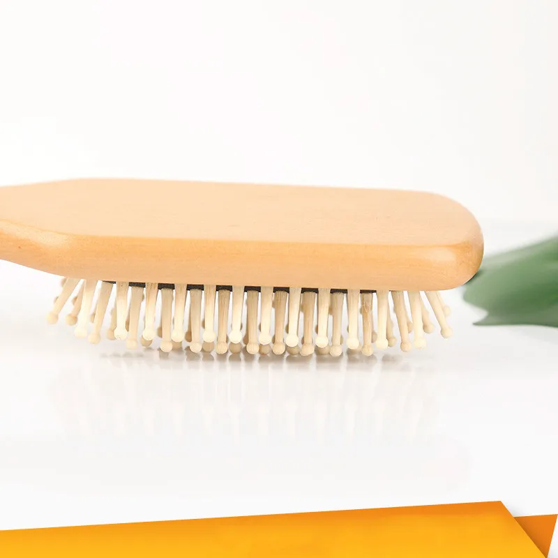 1 Comb Hair Care Brush Massage Wooden Spa Massage Comb 2 Color Antistatic Hair Comb Massage Head Promote Blood Circulation 
1 Comb Hair Care Brush Massage Wooden Spa Massage Comb 2 Color Antistatic Hair Comb Massage Head Promote Blood Circulation