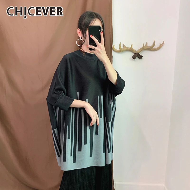 CHICEVER футболка в полоску с принтом для женщин, круглый воротник, длинный рукав, Свободные повседневные футболки большого размера, Женская ко...
CHICEVER футболка в полоску с принтом для женщин, круглый воротник, длинный рукав, Свободные повседневные футболки большого размера, Женская ко...