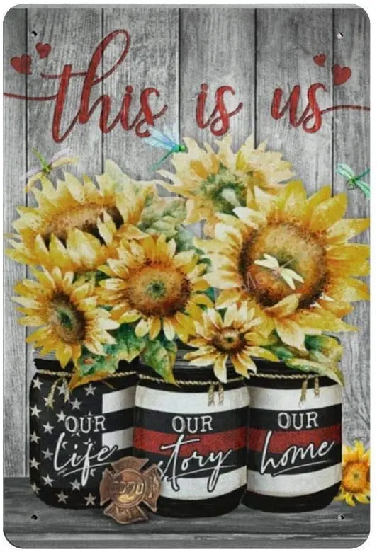 Bit SIGNSHM This is Us Our Life Our Story Retro Metal Tin Sign Plaque Poster Wall Decor Art Shabby Chic Gift Suitable 12x8 Inch
Bit SIGNSHM This is Us Our Life Our Story Retro Metal Tin Sign Plaque Poster Wall Decor Art Shabby Chic Gift Suitable 12x8 Inch