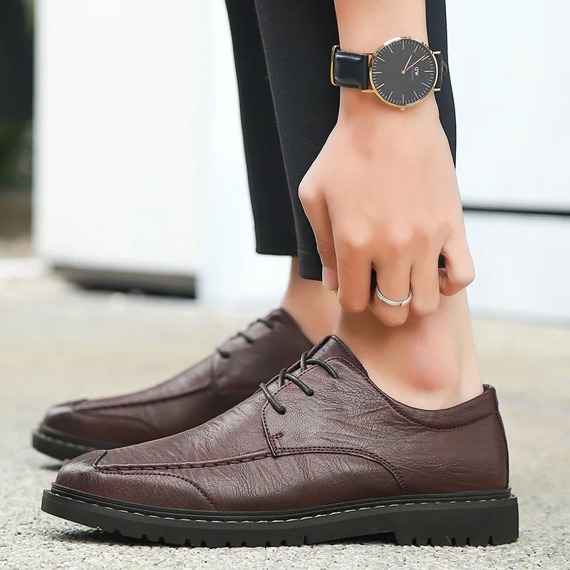 2020 New Men Shoes Casual Breathable Black Casual Shoes Man Men Male Shoe Leather Sapato Masculino Zapatos De Hombre Mens
2020 New Men Shoes Casual Breathable Black Casual Shoes Man Men Male Shoe Leather Sapato Masculino Zapatos De Hombre Mens