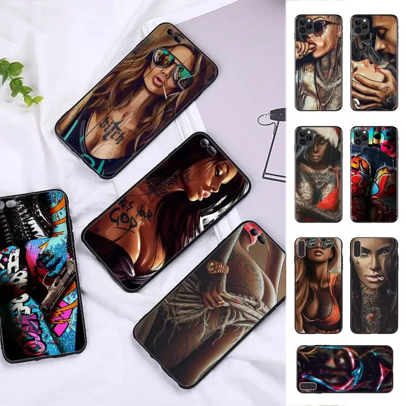 Sexy Sleeve Tattoo Girl Phone Case for iphone 13 8 7 6 6S Plus X 5S SE 2020 XR 11 12 pro XS MAX
Sexy Sleeve Tattoo Girl Phone Case for iphone 13 8 7 6 6S Plus X 5S SE 2020 XR 11 12 pro XS MAX