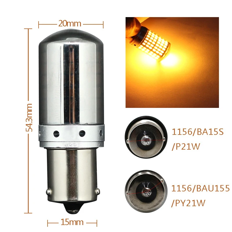 T20 7440 W21W LED Bulbs 3014 144smd Led CanBus No Error 1156 BA15S P21W BAU15S PY21W Led Lamp For Turn Signal Light Goods
T20 7440 W21W LED Bulbs 3014 144smd Led CanBus No Error 1156 BA15S P21W BAU15S PY21W Led Lamp For Turn Signal Light Goods