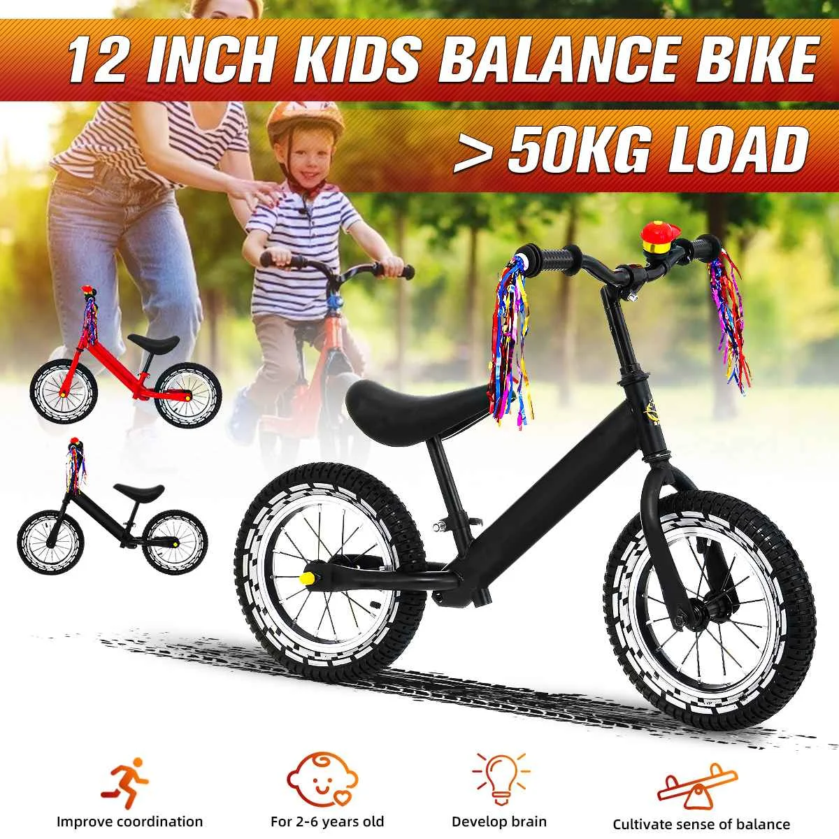Balance Bike Kids Walker Bicycle Ride on Toy for 2-6 Years Old Boys Girls 75KG Load Children for Kids Learning Toy 70-120CM
Balance Bike Kids Walker Bicycle Ride on Toy for 2-6 Years Old Boys Girls 75KG Load Children for Kids Learning Toy 70-120CM