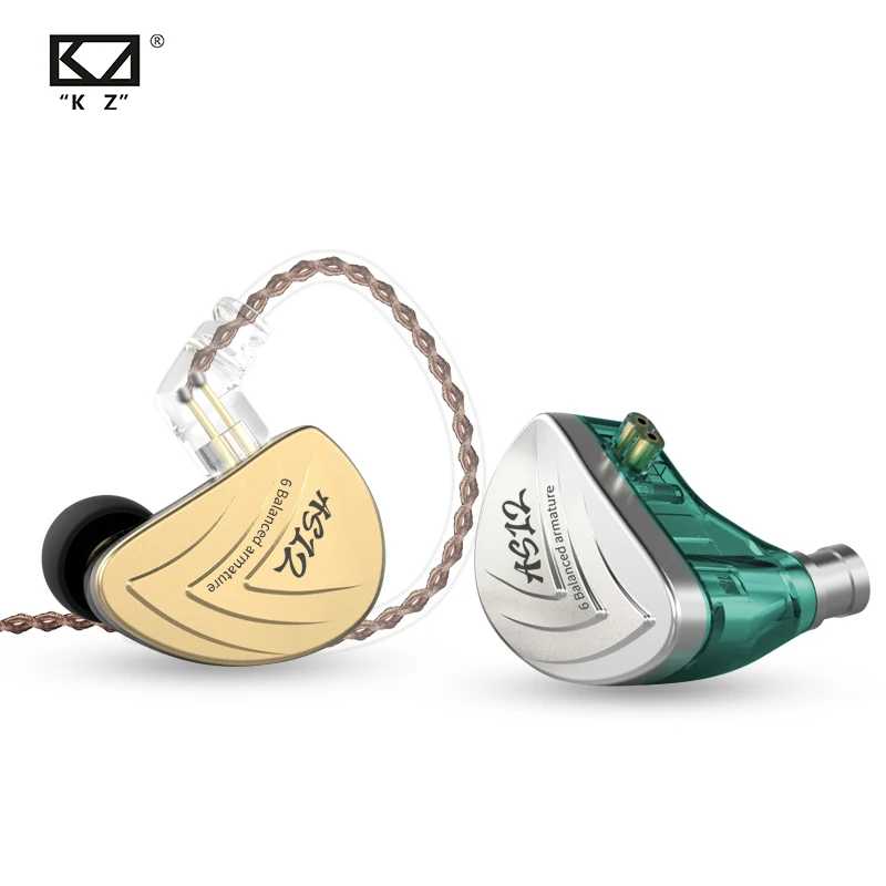 Наушники-вкладыши KZ AS12 12BA, сбалансированные Hi-Fi наушники-вкладыши с монитором и функцией шумоподавления, из цинкового сплава
Наушники-вкладыши KZ AS12 12BA, сбалансированные Hi-Fi наушники-вкладыши с монитором и функцией шумоподавления, из цинкового сплава