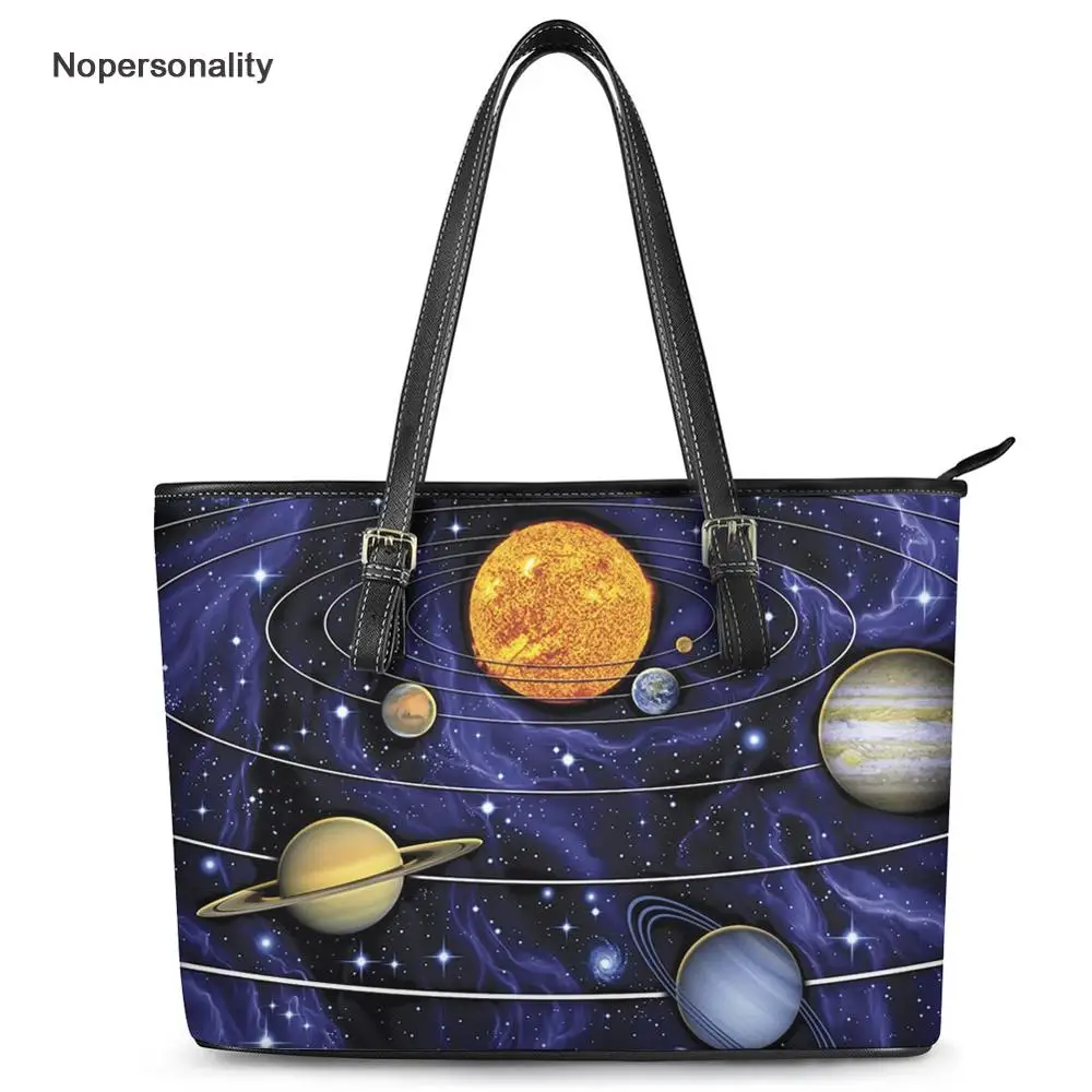 Nopersonality Classic Solar System Handbag for Women Large Capacity Leather Galaxy Star Space Tote Bag Big Female Shoulder Bags
Nopersonality Classic Solar System Handbag for Women Large Capacity Leather Galaxy Star Space Tote Bag Big Female Shoulder Bags