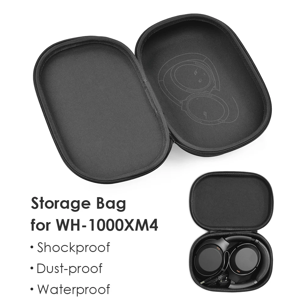 Portable Storage Bag For Sony Wh-1000 x4 Wireless Bluetooth-compatible Headset Noise Reduction Headset
Portable Storage Bag For Sony Wh-1000 x4 Wireless Bluetooth-compatible Headset Noise Reduction Headset