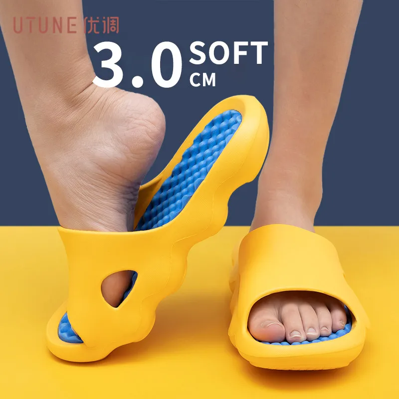 New Women Massage Slippers Summer Outdoor Shoes Unisex Men Indoor Outdoor Slide Soft EVA Home Bath Non-slip Beach Sandals 2021
New Women Massage Slippers Summer Outdoor Shoes Unisex Men Indoor Outdoor Slide Soft EVA Home Bath Non-slip Beach Sandals 2021