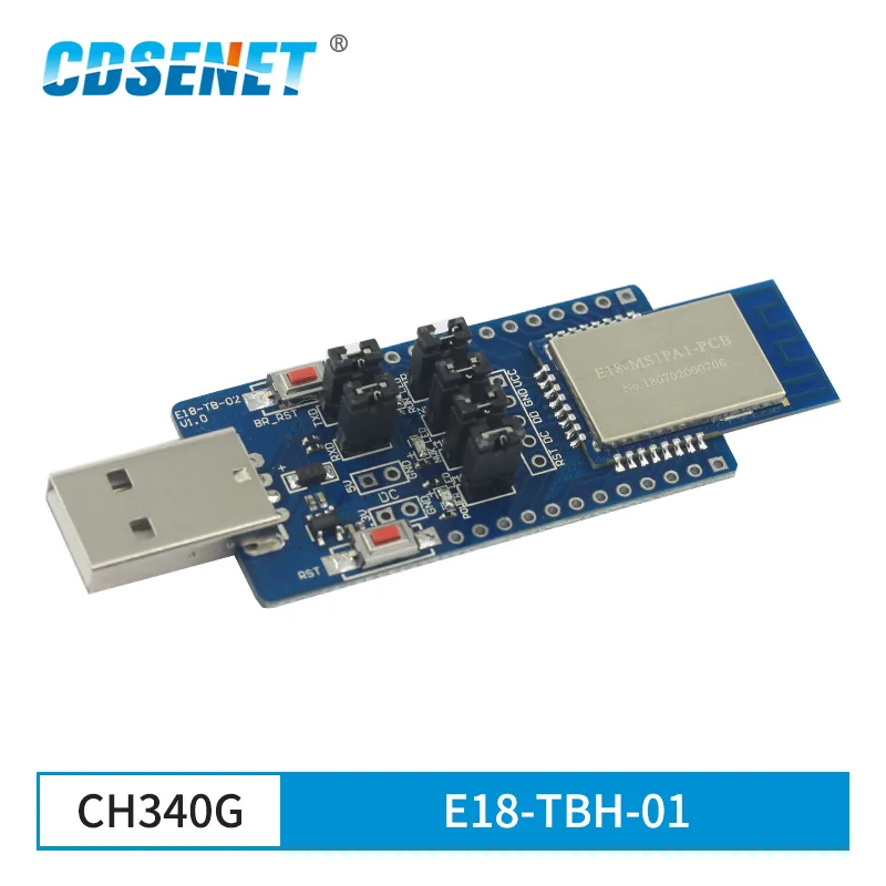 CH340G USB Test Board 2.4GHz ZigBee Module E18-TBH-01 CDSENET UART E18-MA1PA1-PCB
CH340G USB Test Board 2.4GHz ZigBee Module E18-TBH-01 CDSENET UART E18-MA1PA1-PCB