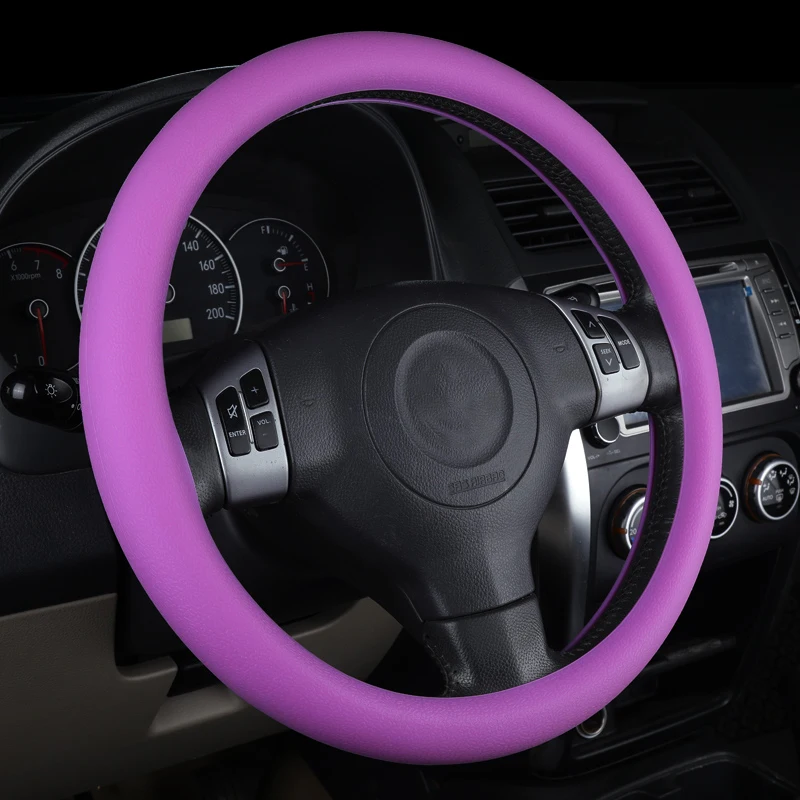 Car Styling Universal Car Silicone Steering Wheel Glove Cover Texture Soft Multi Color Soft Silicon Steering Wheel Accessories
Car Styling Universal Car Silicone Steering Wheel Glove Cover Texture Soft Multi Color Soft Silicon Steering Wheel Accessories