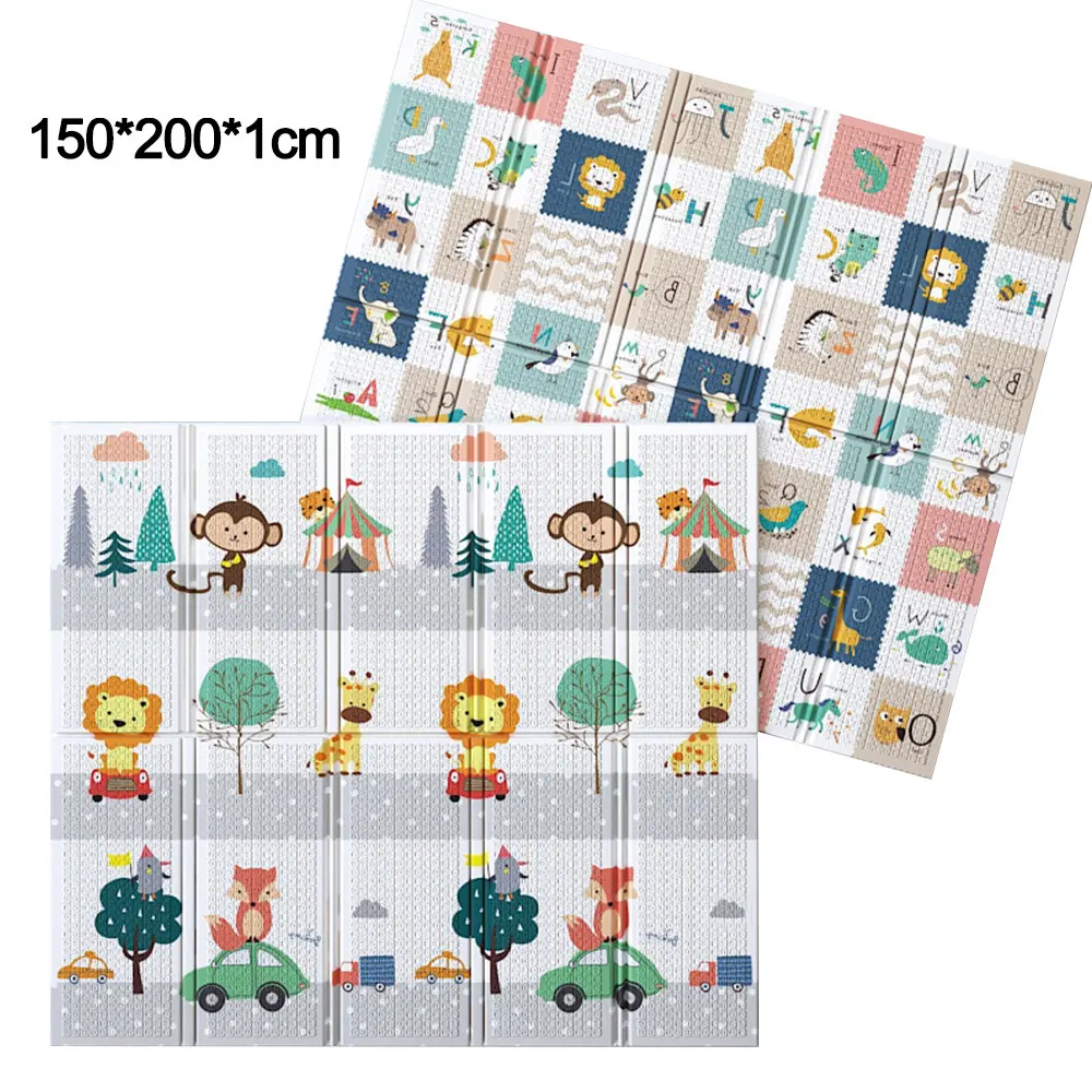200 x 180 x 1cm Kids Foldable Baby Play Mat Toddle Puzzle Developmental Rug Nursery Climbing Pad Activitys Games Toys
200 x 180 x 1cm Kids Foldable Baby Play Mat Toddle Puzzle Developmental Rug Nursery Climbing Pad Activitys Games Toys