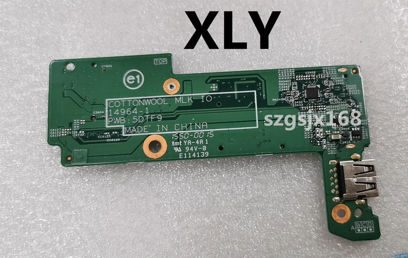 Original for inspiron 13-7353 13-7000 7359 0gmtd5 cottonwood io 14964-1 5dtf9 usb switch board sd card reader tested good
Original for inspiron 13-7353 13-7000 7359 0gmtd5 cottonwood io 14964-1 5dtf9 usb switch board sd card reader tested good