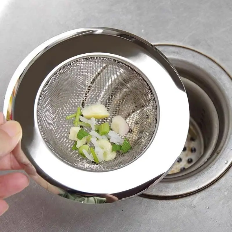 Leak Net Sink Strainer Mesh Drain for Kitchen Stopper Waste Plug Sink Filter Lavabo Hair Bathroom Floor Drain Slag Cleaner Food
Leak Net Sink Strainer Mesh Drain for Kitchen Stopper Waste Plug Sink Filter Lavabo Hair Bathroom Floor Drain Slag Cleaner Food