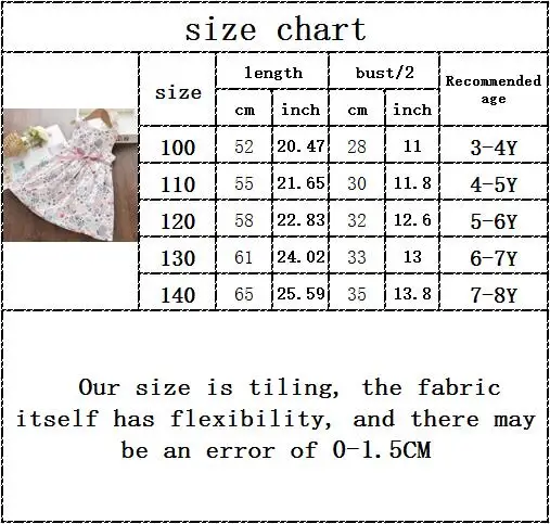 Kids Baby Girls Cotton 100% Summer Sleeveless Knee-length Print Flower Lace Dress Toddler Children Clothes 3-8Y 
Kids Baby Girls Cotton 100% Summer Sleeveless Knee-length Print Flower Lace Dress Toddler Children Clothes 3-8Y