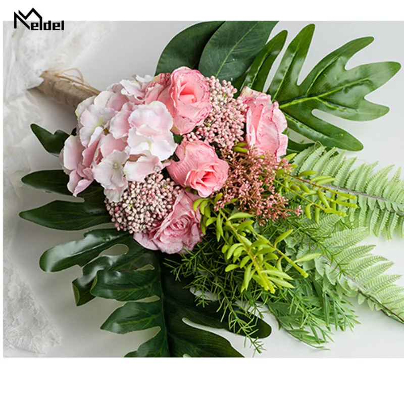 Meldel Bridal Wedding Bouquet Artificial Silk Rose Hydrangea Flower Wedding Supplies Baby's Breath Photography Wedding Flowers
Meldel Bridal Wedding Bouquet Artificial Silk Rose Hydrangea Flower Wedding Supplies Baby's Breath Photography Wedding Flowers