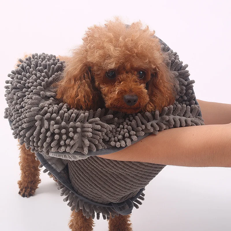 Pet Absorbent Towel Chenille Dog Cat Bath Towel Thicken Plus Pocket Pet Supplies
Pet Absorbent Towel Chenille Dog Cat Bath Towel Thicken Plus Pocket Pet Supplies