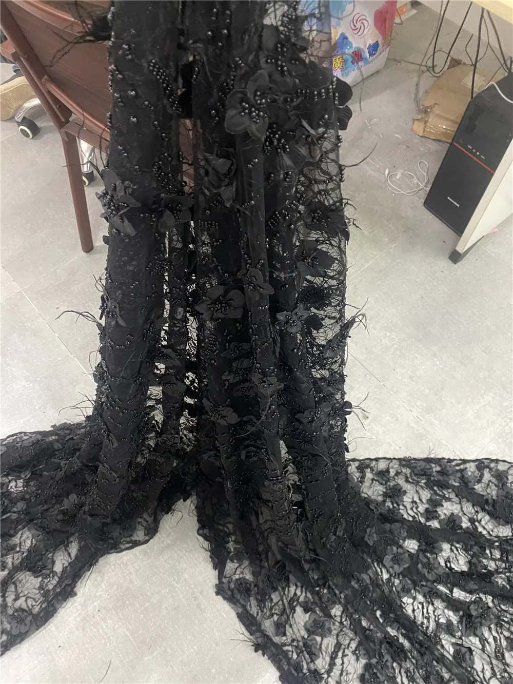 Luxury Lace Fabric High Quality 2020 African Handmade Beads Lace Fabric Embroiery Tulle French Wedding For Bridal QF3183B-1
Luxury Lace Fabric High Quality 2020 African Handmade Beads Lace Fabric Embroiery Tulle French Wedding For Bridal QF3183B-1