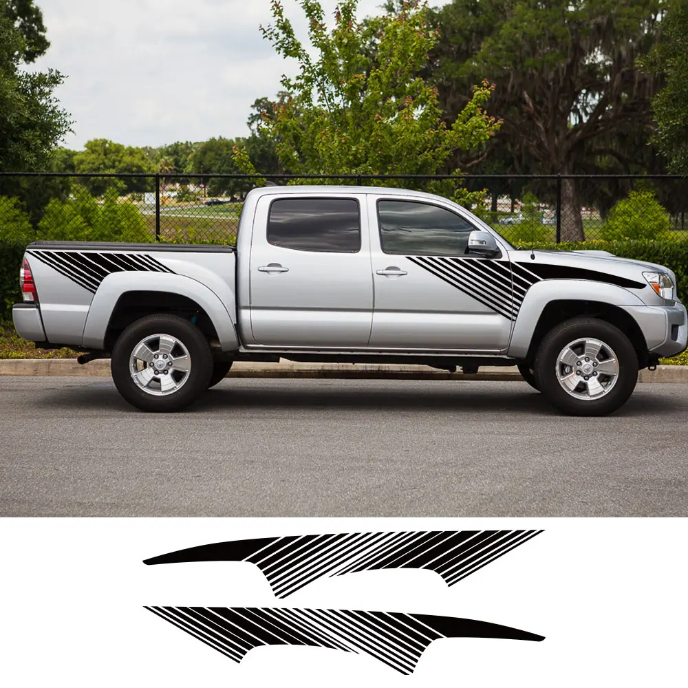 Пикап боковые полосы для кузова Toyota Tacoma Tunck графические боковые полосы для кровати комплект декоративных наклеек автомобильные аксессуары
Пикап боковые полосы для кузова Toyota Tacoma Tunck графические боковые полосы для кровати комплект декоративных наклеек автомобильные аксессуары
