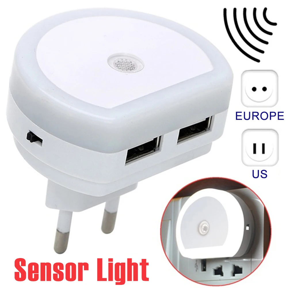 LED Sensor Night Light 5V Bedside Lamp with Dual USB Charging Ports for Bedroom Babyroom Living Room home WC Bedside Lamp
LED Sensor Night Light 5V Bedside Lamp with Dual USB Charging Ports for Bedroom Babyroom Living Room home WC Bedside Lamp