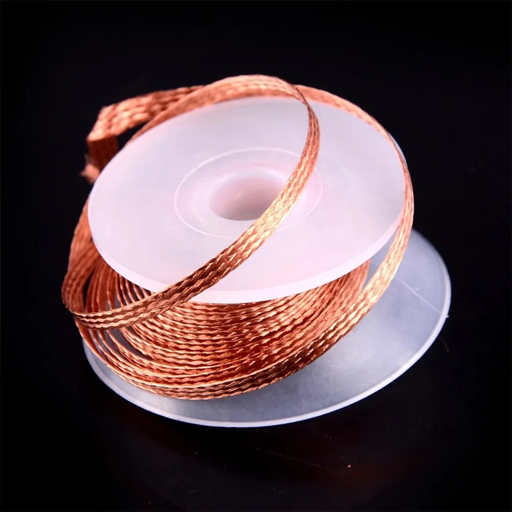 1PC 1.5M 1/1.5/2/2.5/3/3.5mm Length Welding Wires Desoldering Braid Solder Remover Wire Repair Tool Soldering Accessory
1PC 1.5M 1/1.5/2/2.5/3/3.5mm Length Welding Wires Desoldering Braid Solder Remover Wire Repair Tool Soldering Accessory