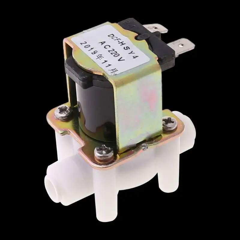 

AC 220V Electric Plastic Solenoid Valve for Water Purifier Air Inlet Pipeline Dropshipping