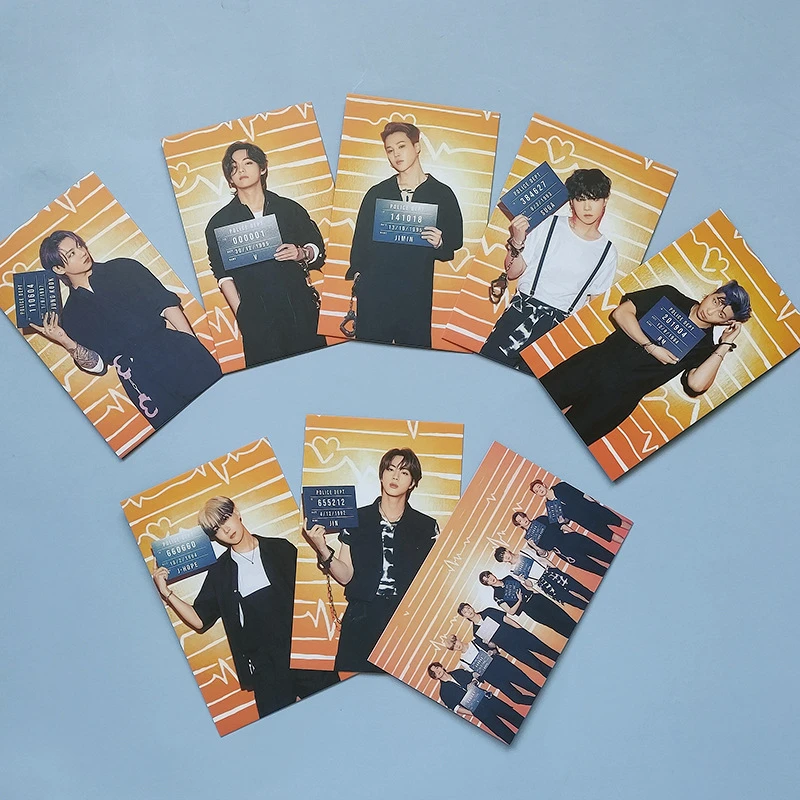 KPOP Bangtan Boys Album Butter Concept Photo Double-Sided Waterproof LOMO Cards JIMIN Postcard For Fans Collection 8Pcs/Set F76
KPOP Bangtan Boys Album Butter Concept Photo Double-Sided Waterproof LOMO Cards JIMIN Postcard For Fans Collection 8Pcs/Set F76