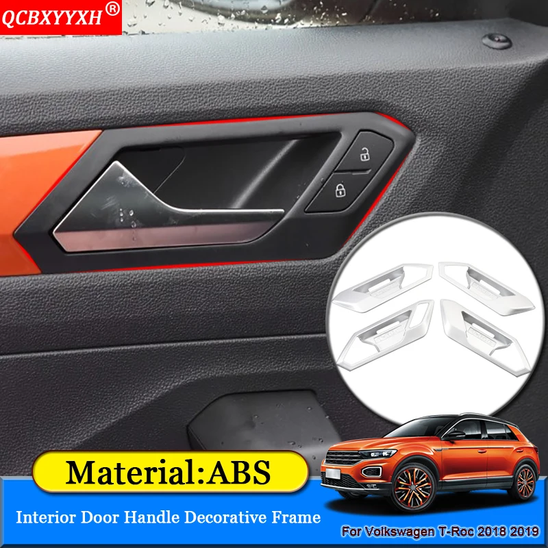 QCBXYYXH ABS 4PCS Fit For Volkswagen T-Roc 2018 2019 Car Interior Door Handles Cover Car Styling Internal Decoration Frame Cover
QCBXYYXH ABS 4PCS Fit For Volkswagen T-Roc 2018 2019 Car Interior Door Handles Cover Car Styling Internal Decoration Frame Cover
